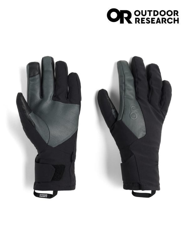 Men's Sureshot Pro Gloves #Black [19846010]｜OUTDOOR RESEARCH