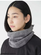 high loft fleece neck warmer #purple [5743277021] ｜andwander