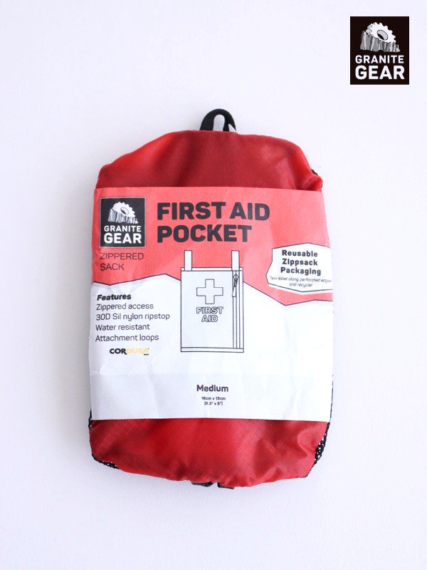 ファーストエイドエアポケット #レッド [2210900168]｜GRANITE GEAR