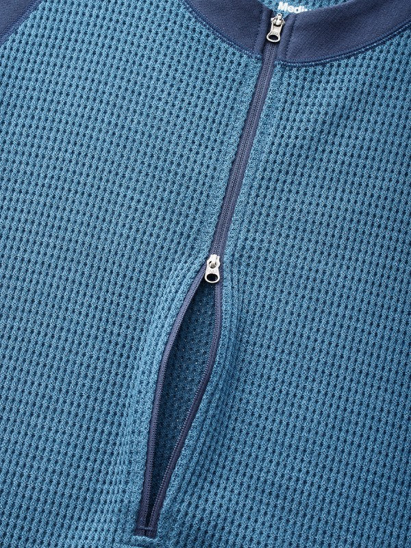 Axio Hybrid T-Neck #Blue [TB223-54020] ｜Teton Bros.