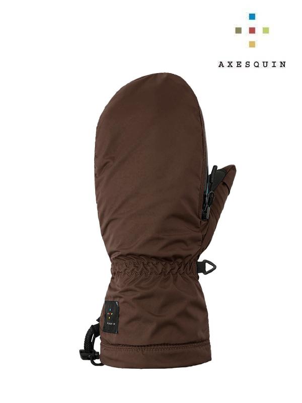 フィンガースルーミトン ORIGINAL #コゲチャ [13049]｜AXESQUIN