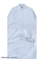 HIKE&BIKE CAVE OXFORD BIG SHIRT #SAX [PS232015]｜PAPERSKY WEAR