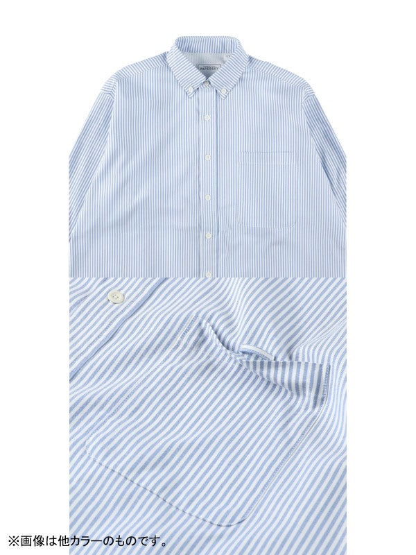 HIKE&BIKE CAVE OXFORD BIG SHIRT #SAX [PS232015]｜PAPERSKY WEAR