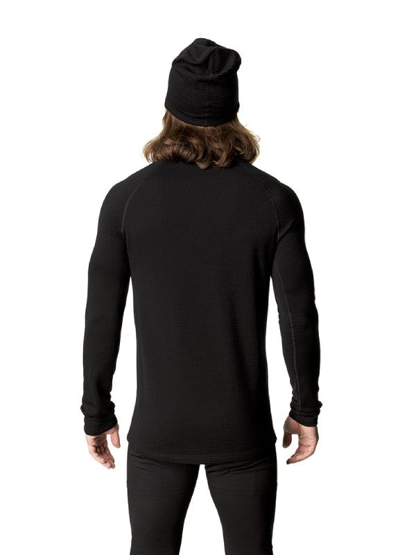 Men's Desoli Thermal Crew #True Black [840034]｜HOUDINI