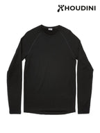 Men's Desoli Thermal Crew #True Black [840034]｜HOUDINI