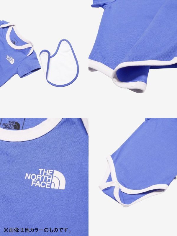 BABY S/S ROMPE 2P BIB #GA [NTB12354]｜THE NORTH FACE【Outlet_40】