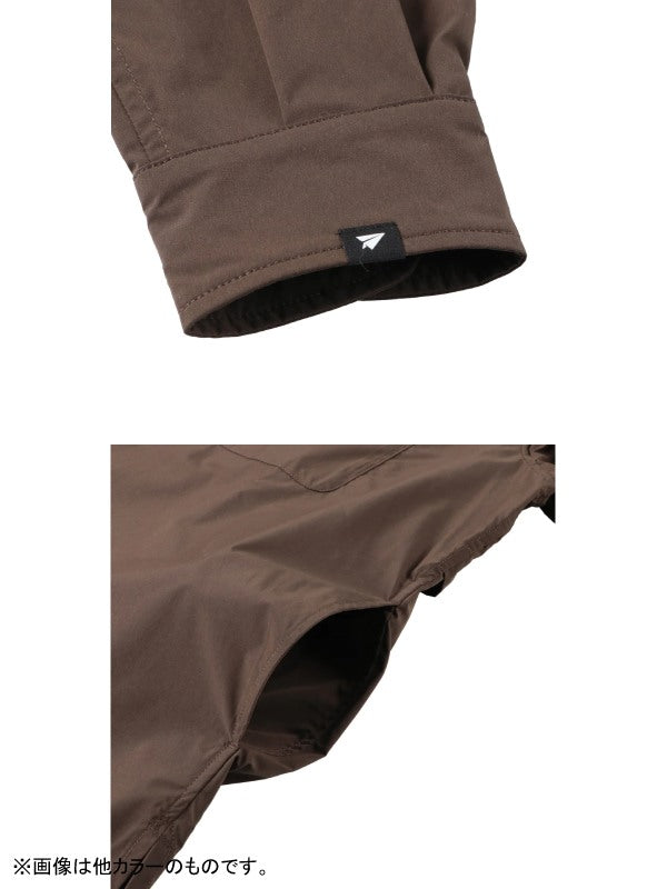 RELAX CAVE TYPEWRITER LONG BIG SHIRT #LIGHT KHAKI [PS232016]｜PAPERSKY WEAR