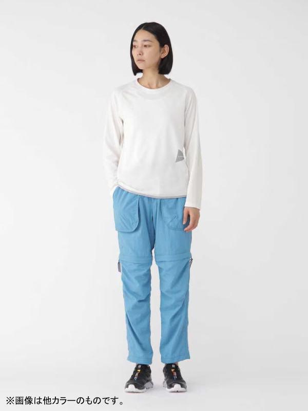 Women's power dry jersey raglan  LS T #120/navy [4164134]｜and wander