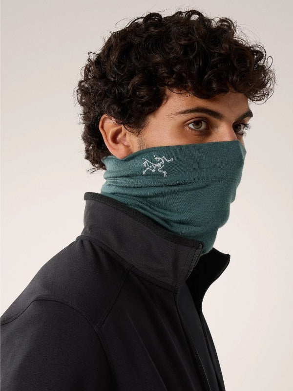 Rho Lightweight Wool Neck Gaiter #Boxcar [X00000582001]｜ARC'TERYX