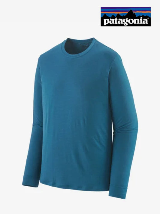 Men's L/S Cap Cool Merino Shirt #WAVB [44550] ｜patagonia