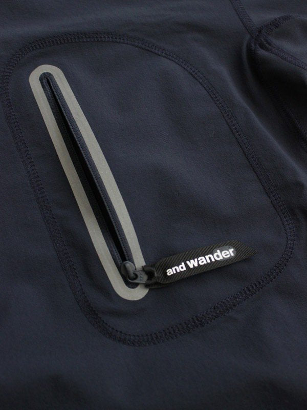 hybrid warm pocket hoodie #navy [5743284074]｜and wander