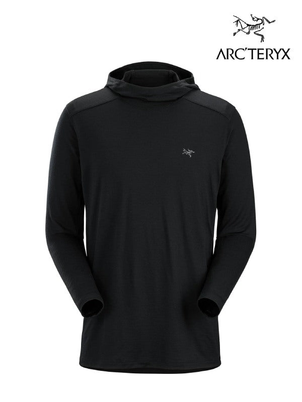 Ionia Merino Wool Hoody #Black [L08509800]｜ARC'TERYX