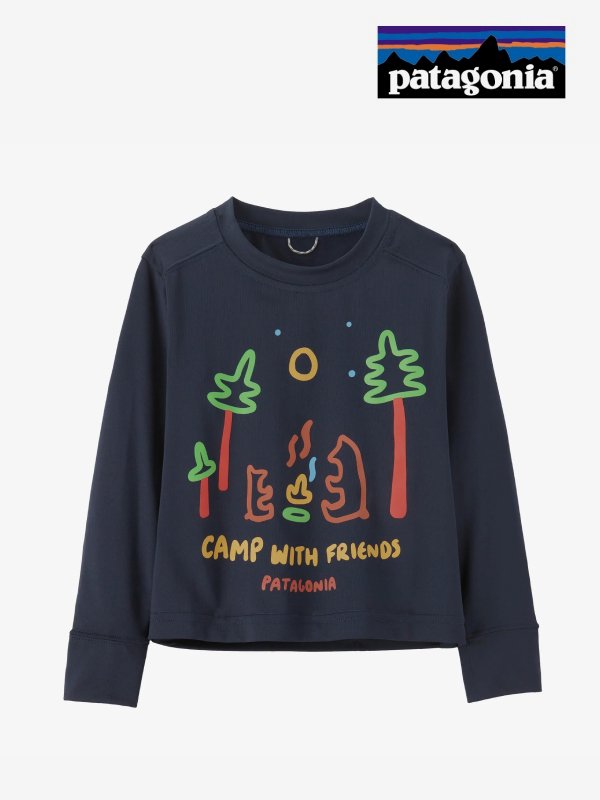 Baby Long Sleeved Capilene Silkweight T-Shirt #CFNY [61246] ｜patagonia【Outlet_40】