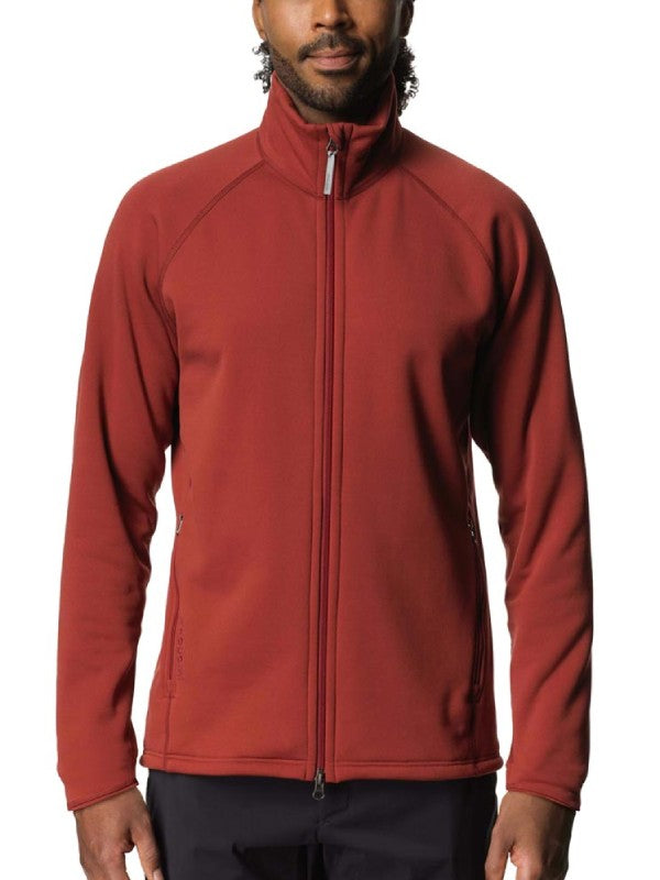 Men's Power Up Jacket #Deep Red [830021]｜HOUDINI
