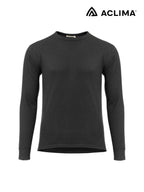 WoolTerry Crewneck [M] #Jet Black [108466]｜ACLIMA