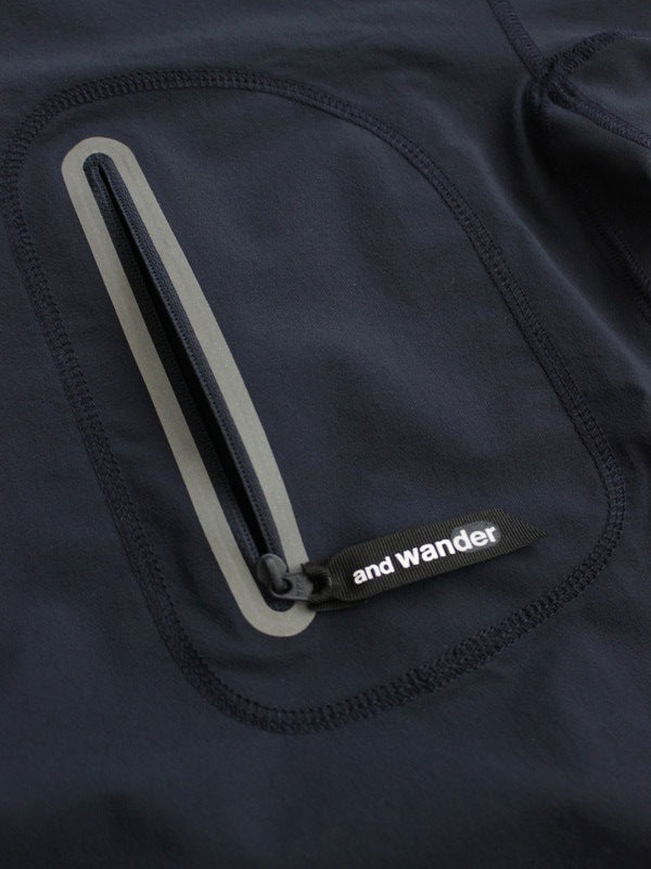 Women's hybrid warm pocket hoodie #navy [5743284074]｜and wander