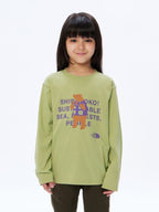 Kid's L/S Shiretoko Toko Tee #MS [NTJ82332ST]｜THE NORTH FACE【Outlet_40】