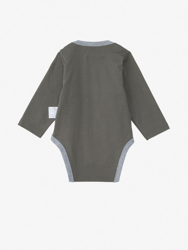 Baby L/S Cotton Rompers #NT [NTB82353]｜THE NORTH FACE【Outlet_40】