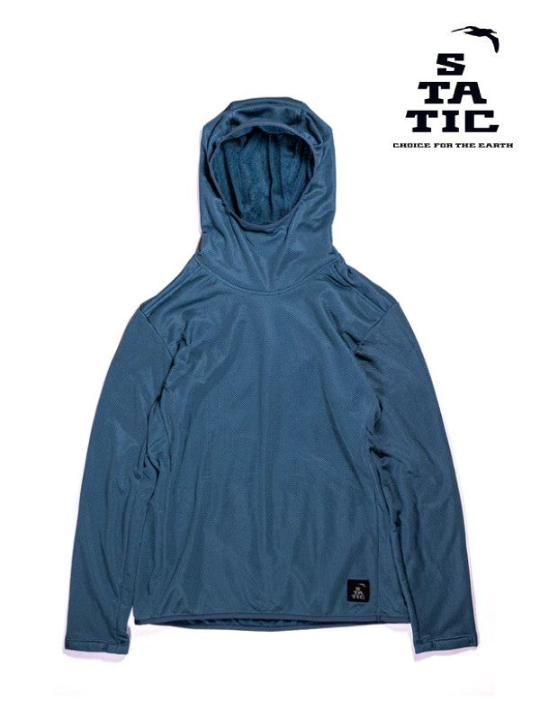 ADRIFT P/O HOODY #Ocean Blue [103423]｜STATIC