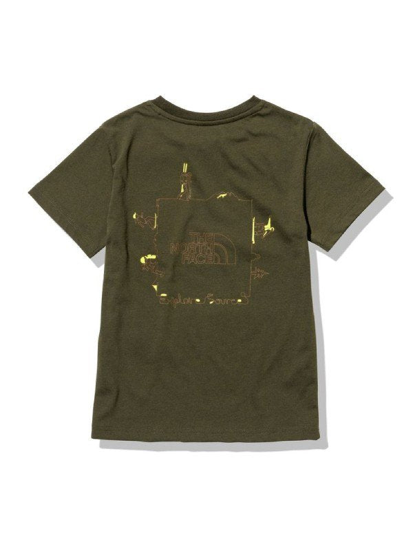 Kid's S/S Explore Source Circulation Tee #N [NTJ12314]｜THE NORTH FACE【Outlet_40】