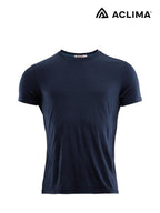 LIGHTWOOL CLASSIC TEE #Navy Blazer [106817]｜ACLIMA