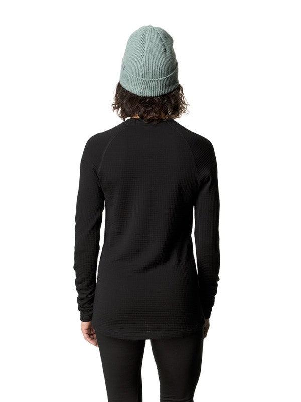 Women's Desoli Thermal Crew #True Black [840024]｜HOUDINI