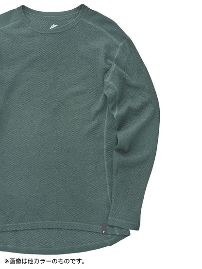 MOB Wool L/S (Men) #Gray Heather [TB233-68010] | Teton Bros.