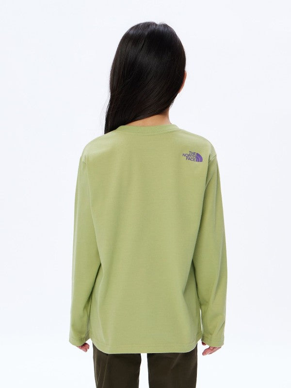 Kid's L/S Shiretoko Toko Tee #MS [NTJ82332ST]｜THE NORTH FACE【Outlet_40】