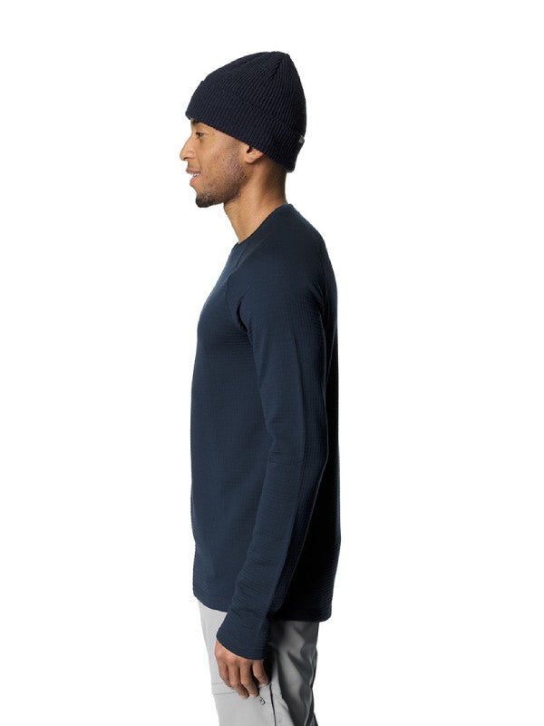 Men's Desoli Thermal Crew #Blue Illusion [840034]｜HOUDINI