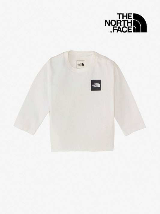 Baby L/S Small Square Logo Tee #WW [NTB32357]｜THE NORTH FACE
