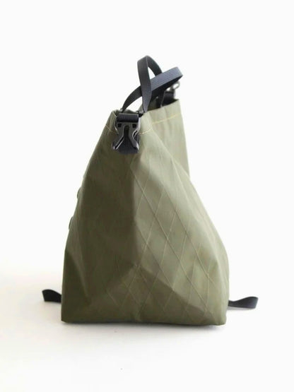 TABITIBI Tote/X-Pac #VX21 Dark Green | RawLow Mountain Works