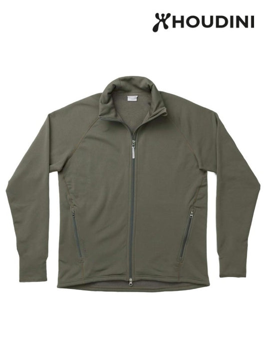 Men's Power Up Jacket #Baremark Green [830021] | HOUDINI