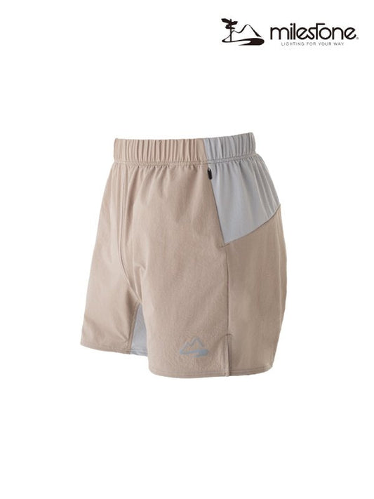 Natty Shorts 5-inch 2.0 #キナコベージュ [MSRS-002]｜milestone