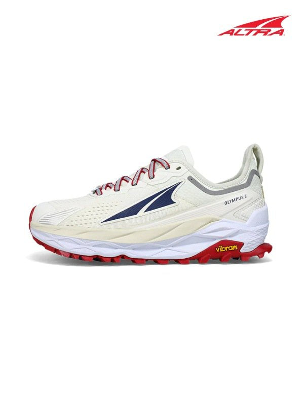 Women's OLYMPUS 5 #White/Light Blue [AL0A7R74141]｜ALTRA