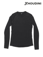 Women’s Desoli Light Crew #True Black [840030]｜HOUDINI