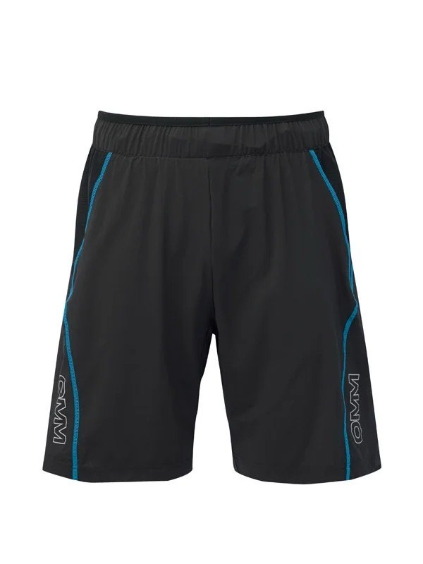 Pace Shorts #Black/Blue｜OMM