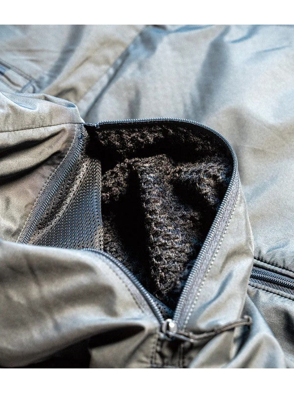 ADRIFT HOODY WITH SHELL #Smoke Blue/Black [103823]｜STATIC