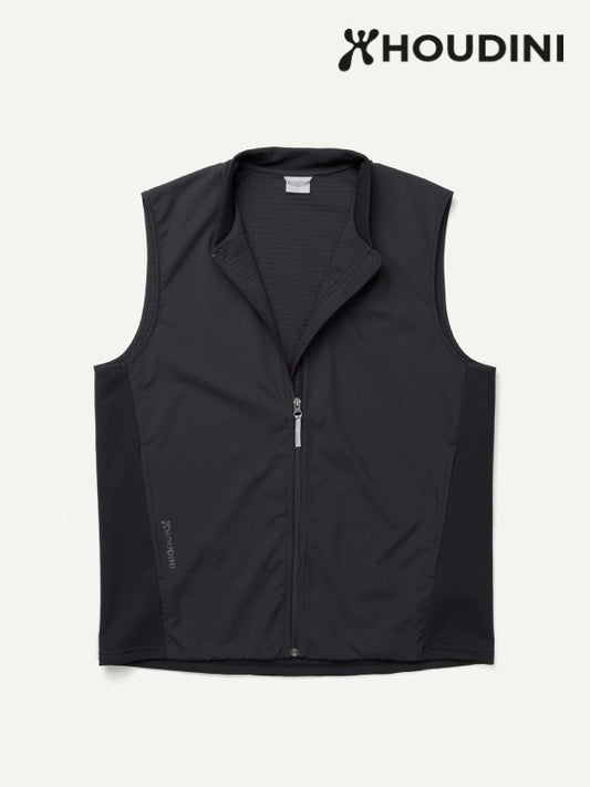 M's Mono Air Vest #True Black [830024]｜HOUDINI