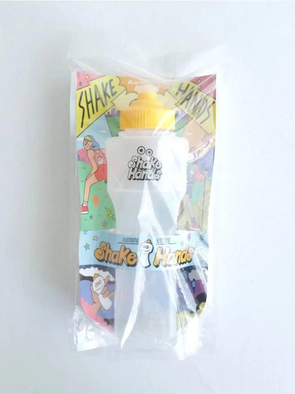 ランニングボトル シェイクハンズ #イエロー [BT-17201]｜wellbe