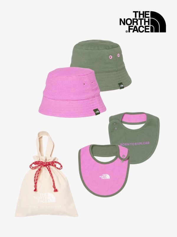 BABY HAT BIB SET #VC [NNB02211]｜THE NORTH FACE