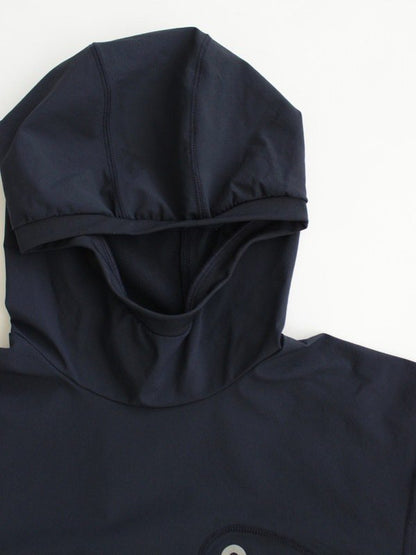 hybrid warm pocket hoodie #navy [5743284074]｜and wander