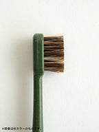 歯ブラシHEAD HYBRID BAMBOO 花馬毛 #ブラック [OM-HB-BLK-03]｜ORAL MOUNTAIN