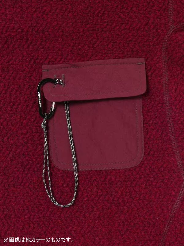 Women's re wool JQ crew neck #black [5743284061] ｜andwander