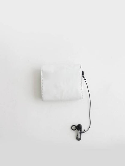 multi wallet レザー #white ｜holo
