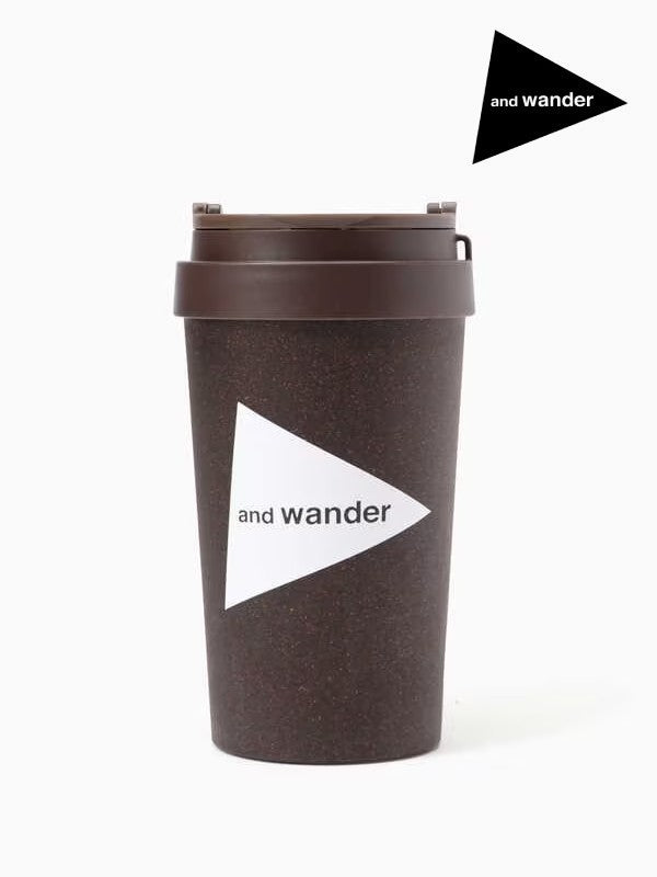 coffee tumbler #050/brown [4987268]｜and wander