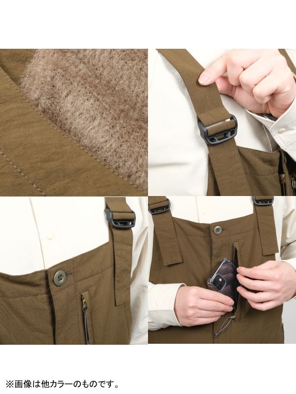 オクタライニングのオーバーオール #スミイロ [22022]｜AXESQUIN