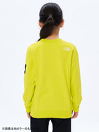Kid's Square Logo Crew #Z [NTJ12117]｜THE NORTH FACE【Outlet_40】