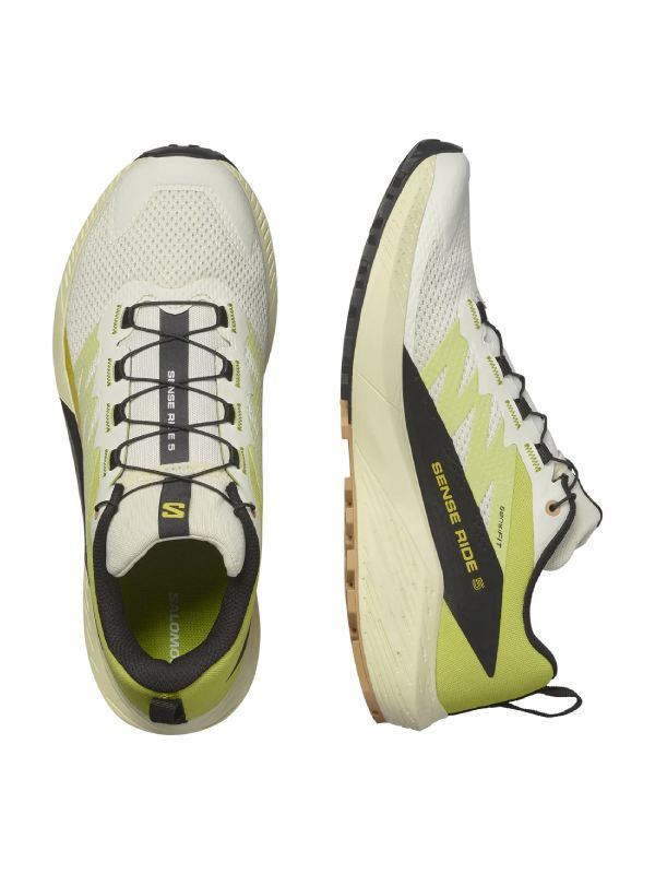 SENSE RIDE 5 #Vanilla Ice / Sulphur Spring / Black [L47458400]｜SALOMON –  moderate