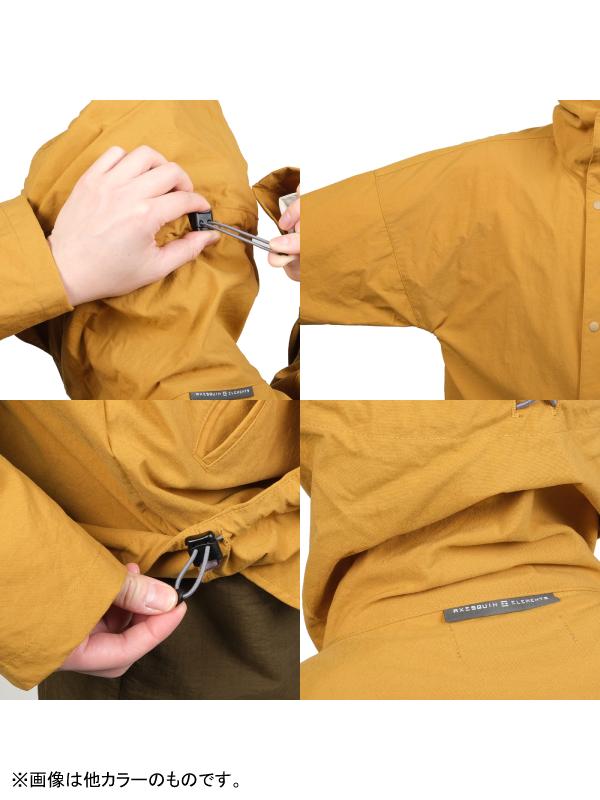 ヴィンテージナイロンのパーカー #アオニビ [21051]｜AXESQUIN