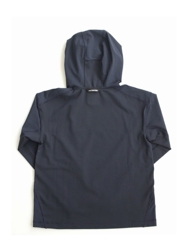 Women's hybrid warm pocket hoodie #navy [5743284074]｜and wander【Outlet_40】